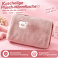 📢Wiederaufladbar Heißes Wasser Flaschen– Schnelle Heizung & Kuschelweicher Bezug