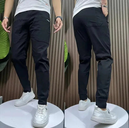 High Stretch Skinny Cargohose Mit Mehreren Taschen für Herren