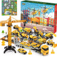 🚗Adventskalender für Jungen: Spielzeugsets mit Baumaschinen aus Metalllegierung