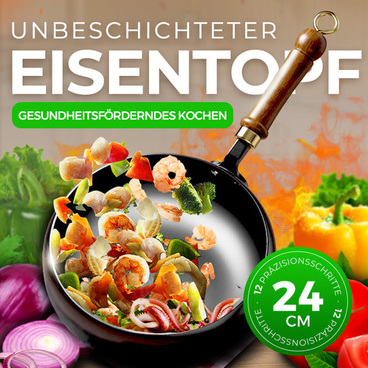 🔥 LIMITIERTES ANGEBOT: 50% auf unseren schweren Gusseisentopf (unbeschichtet)! 🔥