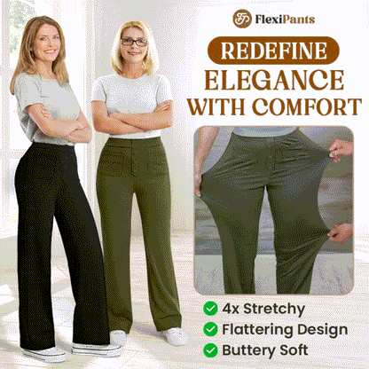 🔥2026 NEUE Damen Casual High Waist Stretch Hose 2