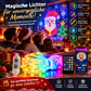 💡KOSTENLOSER VERSAND! 🪟Wasserdichte LED-Vorhang-Lichterkette – App-Steuerung, Musik-Synchro & individuelle Lichtkunst – Perfekt für Partys, Garten & jeden Raum ✨