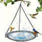 🔥🔥 Frühlingsaktion 2026 – 50 % Rabatt – 🐦 Solar-Kaskaden-Hängender Vogelbad-Brunnen