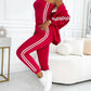 Dreiteiliges Damen-Set – Jacke und Baseballhose, Bequem und Sportlich