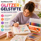 🎁 Glitzer‑Gelstifte‑Set, bunte Glitzertinten für Notizen, Malen, Basteln und Scrapbooking