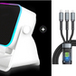 🔥Begrenzten 50%-Rabatts!🔥 5-in-1 Kabelloser Bluetooth-Lautsprecher mit Induktionsfunktion und verstellbarer Handyhalterung