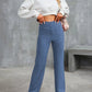 🔥2026 NEUE Damen Casual High Waist Stretch Hose 2