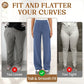 🔥2026 NEUE Damen Casual High Waist Stretch Hose 2