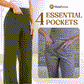 🔥2026 NEUE Damen Casual High Waist Stretch Hose 2