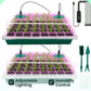 LED Anzuchtbox mit Timer & Dimmer – Pflanzensaatkasten mit Licht 🌱💡