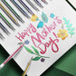 🎁 Glitzer‑Gelstifte‑Set, bunte Glitzertinten für Notizen, Malen, Basteln und Scrapbooking