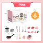 👧🏻 🍳 Realistisches Mini-Kochset (22-teilig) – Vollständige Ausstattung, Sichere Materialien & Pädagogischer Spielspaß 🎁
