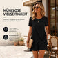 👗 50% RABATT! ☀️ Damen Zweiteiler – asymmetrisches Oberteil & Shorts – Einfarbig, luftig & vielseitig für Sommer, Strand & Alltag 🏖️