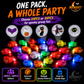 💞50.000+ verkauft! 🎉Mini Bunte LED Fingerlicht – Leuchtendes Mehrfarb-Licht, Ein-Knopf-Bedienung. Weiches elastisches Band für perfekten Sitz – ideal für Partys, Konzerte & Kinderspiele! 🎶✨