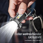 Tragbare wiederaufladbare helle Schlüsselanhänger-Taschenlampe