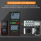 ⚡USB-aufladbares Digital-Multimeter🔋 – 6000 Counts, Großes Farbdisplay & Hintergrundbeleuchtung! 🛠️🔌