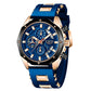 ⌚ Herren Sportuhr mit Chronograph – Wasserdichte Quarzuhr für Outdoor & Alltag, Multifunktions-Armbanduhr mit modernem Design