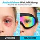 🏊 Kinder Schwimmbrillen Set 2 Stück, Anti-Beschlag & UV-Schutz, Weitwinkel-Glas mit Silikon-Dichtung & integrierten Ohrenstöpseln, bequemer Sitz für Jungen & Mädchen ✨