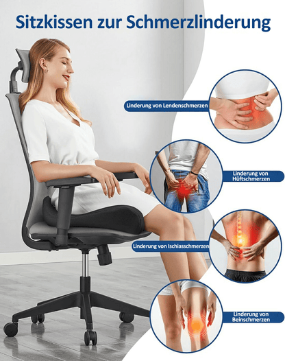 🎁LETZTER TAG 40％ RABATT🔥Ergonomisches Sitzkissen aus Memory-Schaumstoff