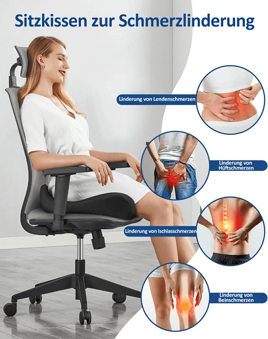 🎁LETZTER TAG 40％ RABATT🔥Ergonomisches Sitzkissen aus Memory-Schaumstoff
