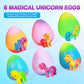 🦄 Magische schlüpfende Einhorn-Eier