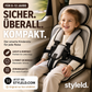 🔥 Kindersitz fürs Auto – Faltbar, sicher, überall dabei! 🧒 5-Punkt-Gurt, atmungsaktiv, für 0–12 Jahre ⚡ Limitiertes Angebot ⏳