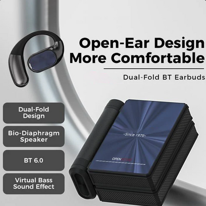 Kabellose Ohrhörer Bluetooth 6.0 mit Geräuschunterdrückung, 145 Stunden lange Akkulaufzeit, IPX5 wasserdichte Sport-Ohrhörer