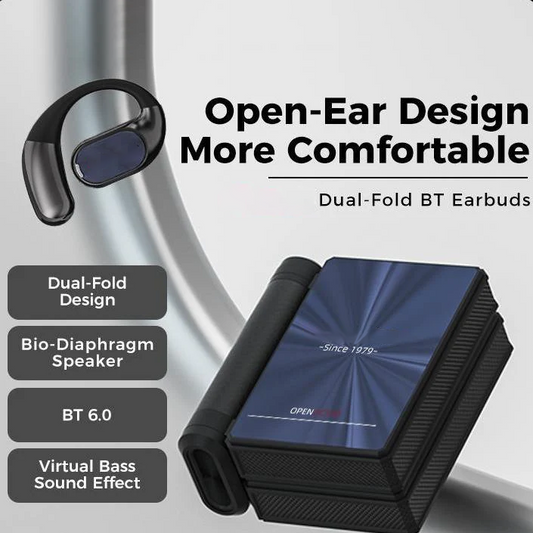 Kabellose Ohrhörer Bluetooth 6.0 mit Geräuschunterdrückung, 145 Stunden lange Akkulaufzeit, IPX5 wasserdichte Sport-Ohrhörer