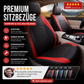 🛋️ 9-teiliges Leder-Autositzbezug-Set – Universelle Passform, atmungsaktiv & pflegeleicht – Perfekter Innenraum für Autos & SUVs ✨
