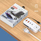 🔥🔥Aktion: Ab 6,99€!! – Multifunktioneller Schnelllader mit 2PD + 2USB! 🔌📱 66W, Eingebautes Typ-C-Kabel & Sicher Laden für 4 Geräte Gleichzeitig