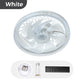 💡2-in-1 dimmbare Deckenventilatorlampe mit Fernbedienung – Leise, verstellbar und platzsparend
