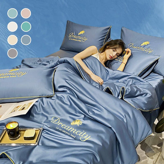 🔥Letzter Tag 50% RABATT🌸 Sommer Einfacher Eis-Seiden-Quilt