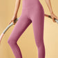 Hochgeschnittene figurformende Leggings mit Bauchkontrolle