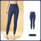 Hochgeschnittene figurformende Leggings mit Bauchkontrolle
