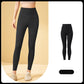 Hochgeschnittene figurformende Leggings mit Bauchkontrolle