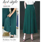 MODISCHE, PLISSIERTE HOSE MIT WEITEM BEIN