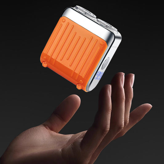 Magnetischer, wiederaufladbarer Elektrorasierer