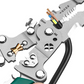 Multifunktionale klappbare Draht Stripping Schere mit elektrischem Test