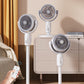 ❄️SOMMER-SONDERANGEBOT🌀 Leiser USB-Standventilator – 5 Geschwindigkeitsstufen, 90°-Schwenkbereich, unter 36 dB. Perfekt für Schlafzimmer oder Büro. 🌬️✅