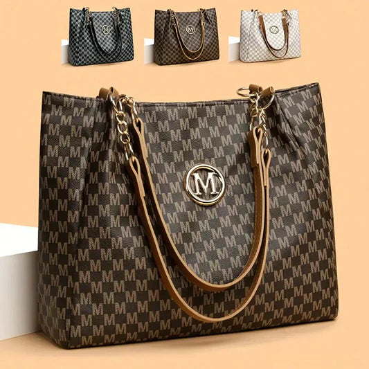 Vintage-Schultertasche für Damen – Großes Fassungsvermögen, leicht und stylisch!