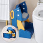 🧒 Toilettensitz mit Treppe – PU‑gepolstert, höhenverstellbar & sicher ✨