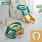🧒 Toilettensitz mit Treppe – PU‑gepolstert, höhenverstellbar & sicher ✨