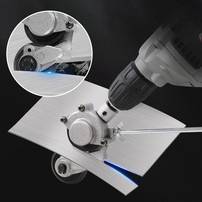 ✨ Elektrische Bohrmaschinen-Blechschneider – 3-in-1 Werkzeug für Stahl, Aluminium & Kupfer mit lasergeführter Präzision 🔧💥