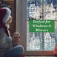 🎄Weihnachtsdorf-Fensterbilder-Set