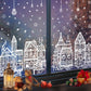 🎄Weihnachtsdorf-Fensterbilder-Set