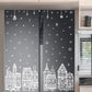 🎄Weihnachtsdorf-Fensterbilder-Set