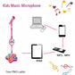 Mikrofon-Spielzeug, Karaoke-Maschine mit Licht, Singmaschine, Musikspielzeug für Kinder, Geburtstagsgeschenk für Mädchen