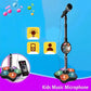 Mikrofon-Spielzeug, Karaoke-Maschine mit Licht, Singmaschine, Musikspielzeug für Kinder, Geburtstagsgeschenk für Mädchen