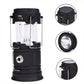🔦 Solarbetriebene, ausziehbare Campinglampe – 2-in-1-Schreibtischlampe & Taschenlampe – Perfekt für Abenteuer ☀️