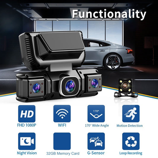 🚗💡 4K WIFI Nachtsicht-Dashcam – 4 Kanäle Rundum-Sicherheit & APP-Steuerung 🔄📱 Jetzt 52% sparen! 2026er Neuvorstellung mit nachhaltigem Design.